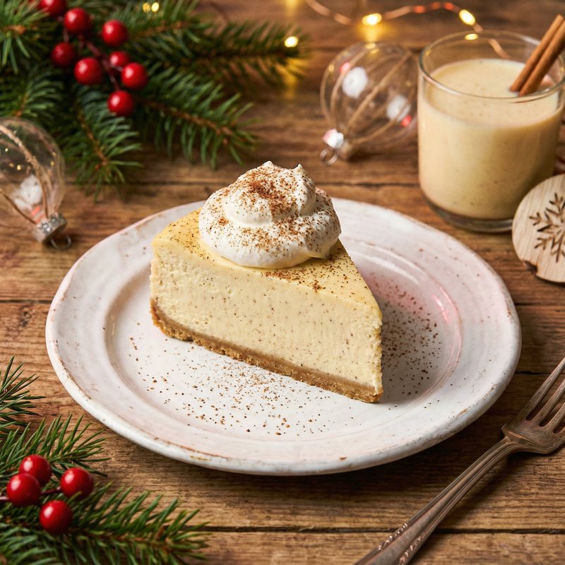 Eggnog Cheesecake