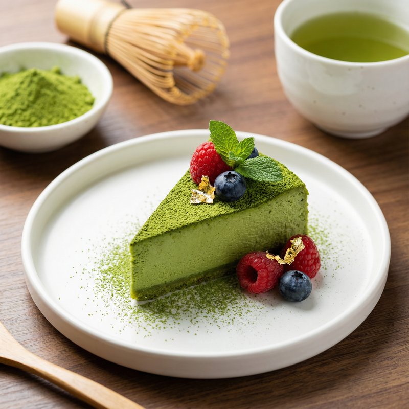 Matcha Green Tea Cheesecake
